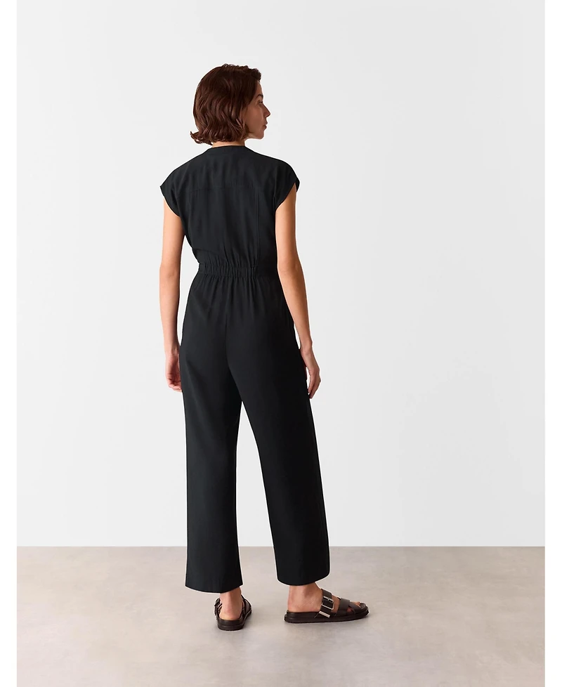 Whistles Women's Sleeveless Drawstring Jumpsuit