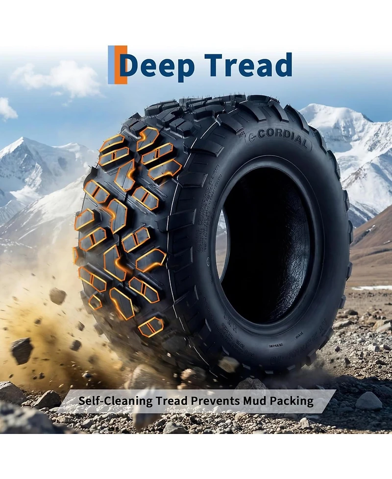 gaomon Tires Tubeless All-Terrain Off-Road Tires for Mud Sand Rock Trail Heavy