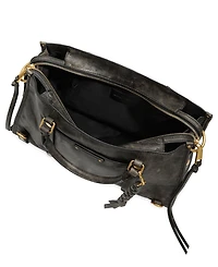 Rebecca Minkoff Surplus Large Leather Satchel Handbag
