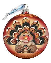 G.DeBrekht Be Thankful Turkey Sitter Bal by Dona Gelsinger