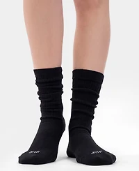 Hue Women's Sport Scrunch Crew Socks, 2-Pack