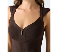 Guess Women's Reanne Bandage Sleeveless Mini Dress