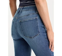 Good American Women's Soft Tech Legs Flare Jeans