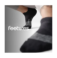 Feetures Men's Elite Ultra Light Cushion Ankle Socks