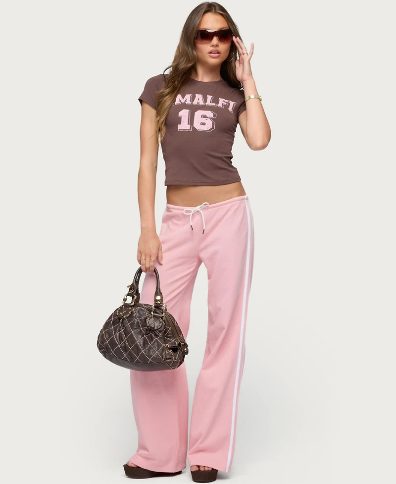 Edikted Women's Amalfi Contrast T Shirt