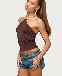 Edikted Women's Libie Chain Halter Top