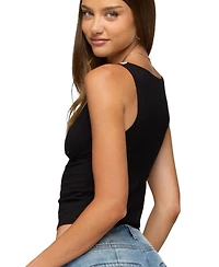 Edikted Women's Winney Contrast Lacey Tank Top