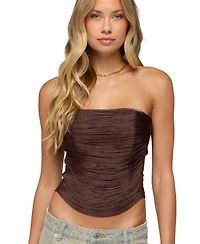 Edikted Women's Raddix Fringed Strapless Corset