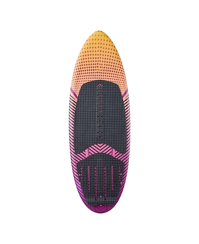 Sevorley 63-Inch Wakesurf Board with Eps Core, Eva Pad, and 3 Tail Fins