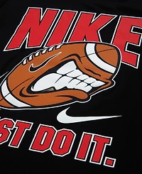 Nike Boys' 4-7 Dri-fit Long-Sleeve Graphic T-Shirt