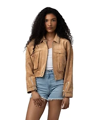 Blank Nyc Women's Collared Neck Jacket