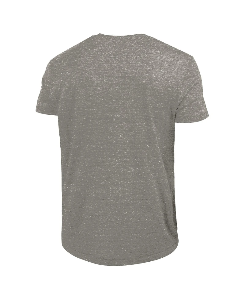 Champion Men's Gray New York Knicks Shooting Tri-Blend T-Shirt