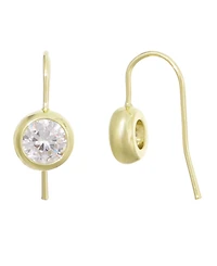 Adornia Gold Lollipop Crystal Drop Earrings