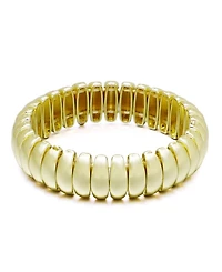 Adornia Gold-Plated Stretch Cuff Bracelet