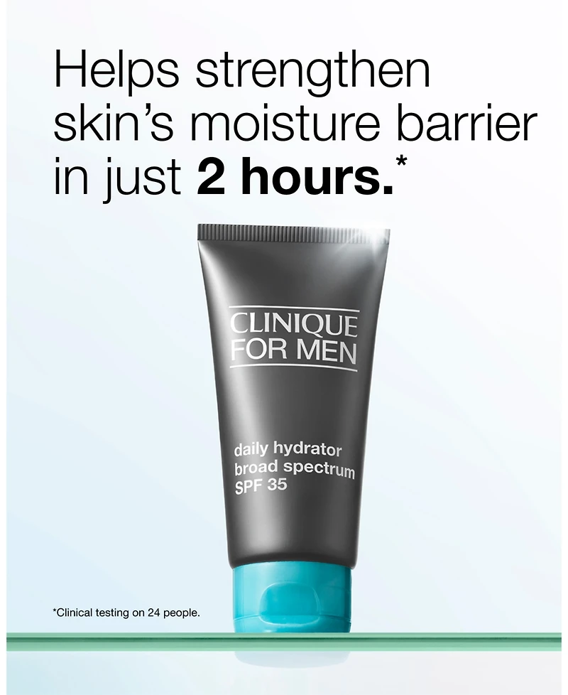 Clinique For Men Daily Hydrator Broad Spectrum Spf 35 Moisturizer, 2.5 oz.