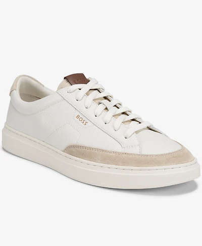 Boss by Hugo Men's Kieran Suede & Leather Tennis Sneakers