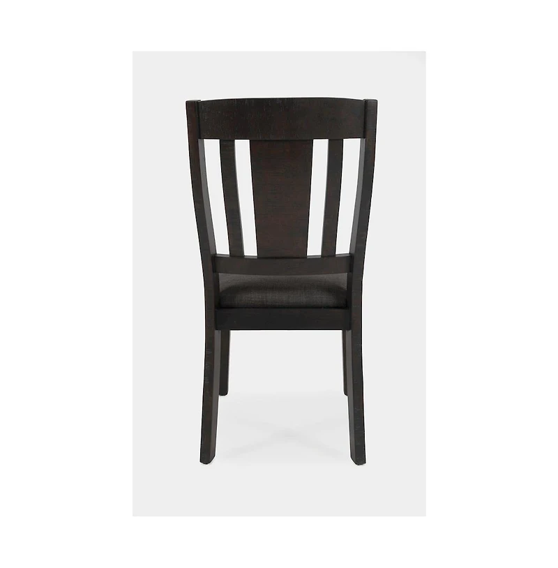 Jofran American Rustics Upholstered Slatback Chair (Set of 2)