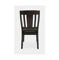 Jofran American Rustics Upholstered Slatback Chair (Set of 2)