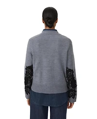Masai Copenhagen Women's Maleviane Floral Applique Cardigan