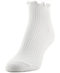 Gold Toe Women's Rib Lettuce Edge Quarter Socks, 6-Pack