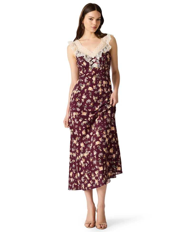 Steve Madden Women's Lisella Sleeveless Midi Dress