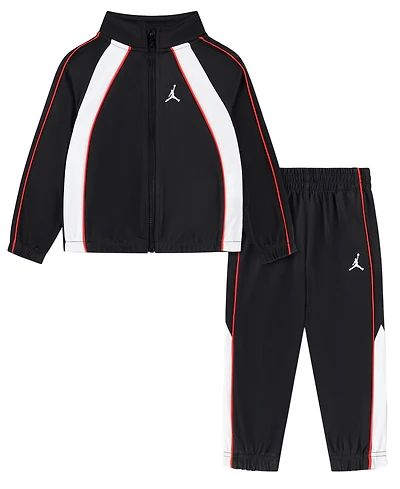 Jordan Toddler Boys' 2T-4T Tricot Color Piping Long-Sleeve Jacket and Pants, 2-Piece Set