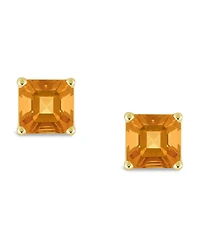 Garnet (2-1/2 ct. t.w.) Stud Earrings 14K Yellow Gold (Also Peridot & Citrine)