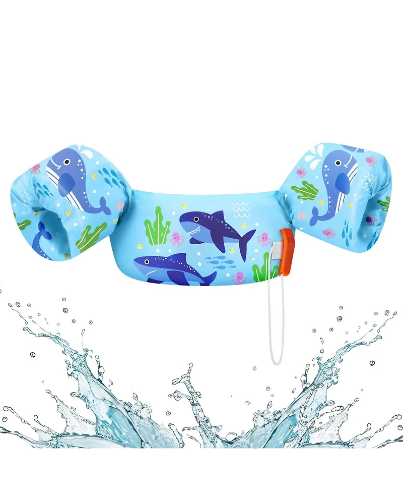 Aofar Swim Vest Kids Pool Floaties Safety Jacket Water Wing Arm Float