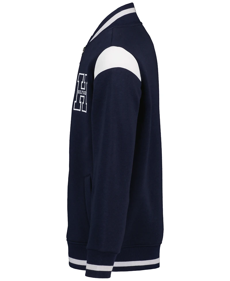 Tommy Hilfiger Boys' 2T-7 Collegiate Varsity Zip-Front Jacket