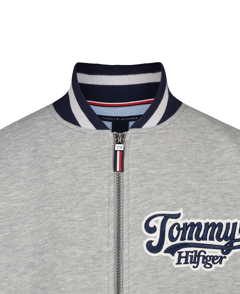 Tommy Hilfiger Boys' 2T-7 Varsity Freshman Zip-Front Jacket