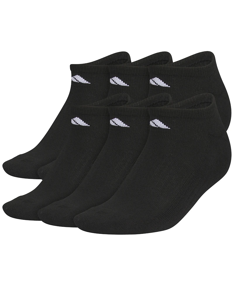 adidas Women's No Show Athletic Cushioned Socks, 6-Pack
