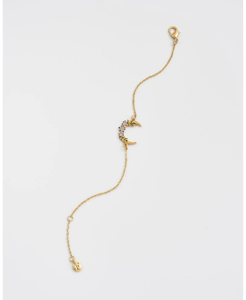 Fable England Nightshade Moon Gold Bracelet