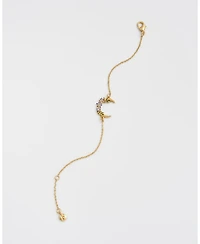 Fable England Nightshade Moon Gold Bracelet