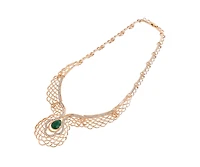 Sohi Women's Gold-Plated Stones Jewellery Set