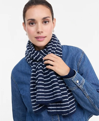 Charter Club Ribbed Cashmere Muffler Scarf, Macy's Exclusive