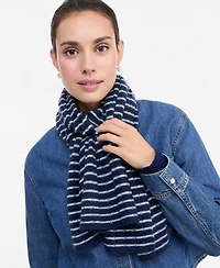 Charter Club Ribbed Cashmere Muffler Scarf, Macy's Exclusive