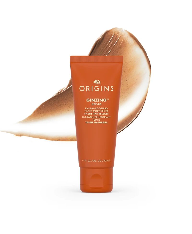 Origins GinZing Spf 40 Energy-Boosting Tinted Moisturizer, 1.7 oz.