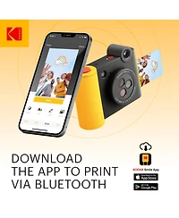 Kodak Smile+ 2-in-1 Instant Camera and Bluetooth Printer Starter Bundle Case