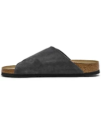 Birkenstock Men's Solana Suede Leather Slide Sandals from Finish Line