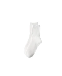 Lands' End Women's 3-Pack Summerweight Slub Midi Socks