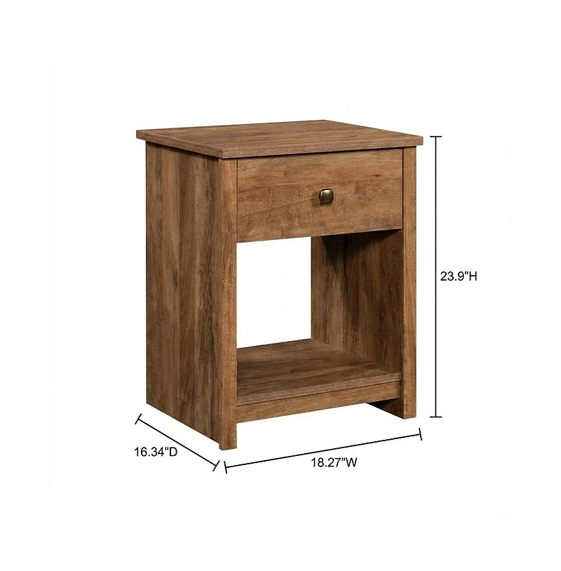 Starlight Canyon Home Night Stand with Bohemian and Transitional Style