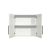 Starlight Canyon Home White Storage Cabinet With Soft Finish And Coastal Chic Style