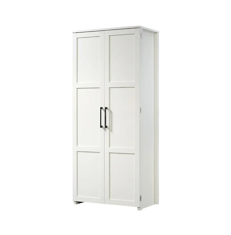 Starlight Canyon Home White Finish Storage Cabinet With Spacious Interior And Modern Design