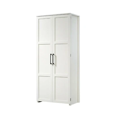 Starlight Canyon Home White Finish Storage Cabinet With Spacious Interior And Modern Design