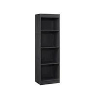 Starlight Canyon Home Black Oak Finish Storage Cabinet With Transitional Style, Rectangular Design