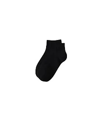Lands' End Women's 3-Pack Cotton Stripe and Dot Quarter Socks