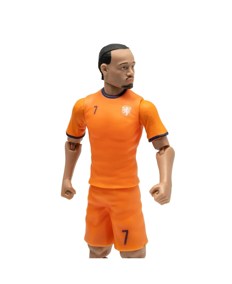 Banbo Toys Sockers Netherlands National Xavi Simons 8" Collectible Soccer Action Figure