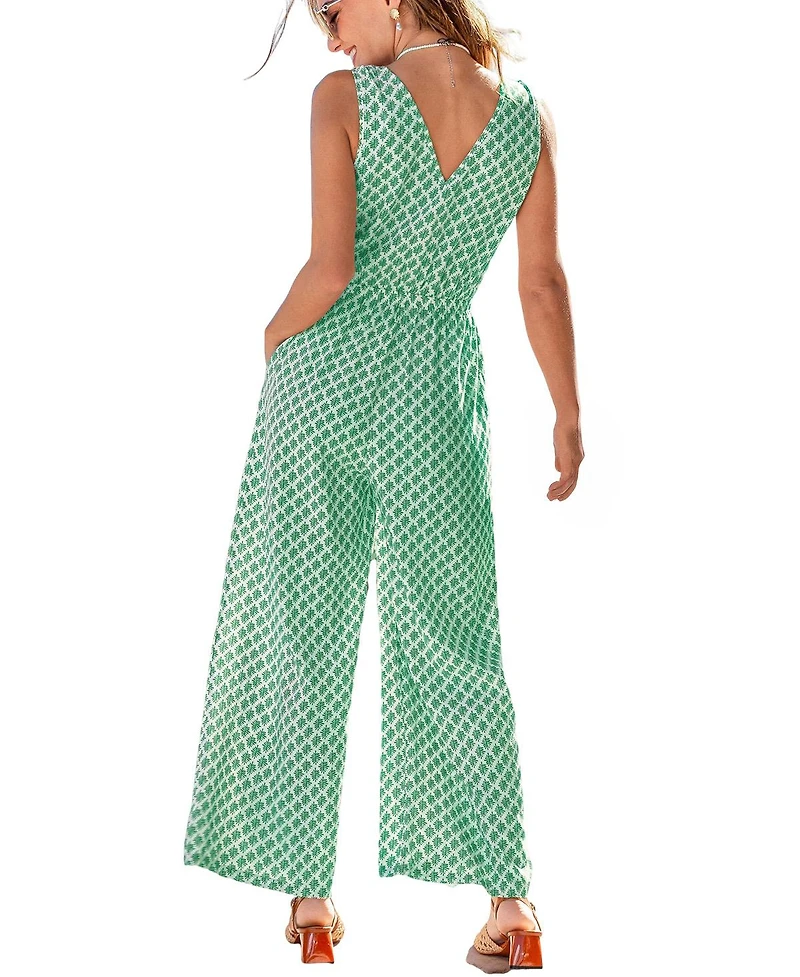 Cupshe Women's Dana Point Ornate Jumpsuit