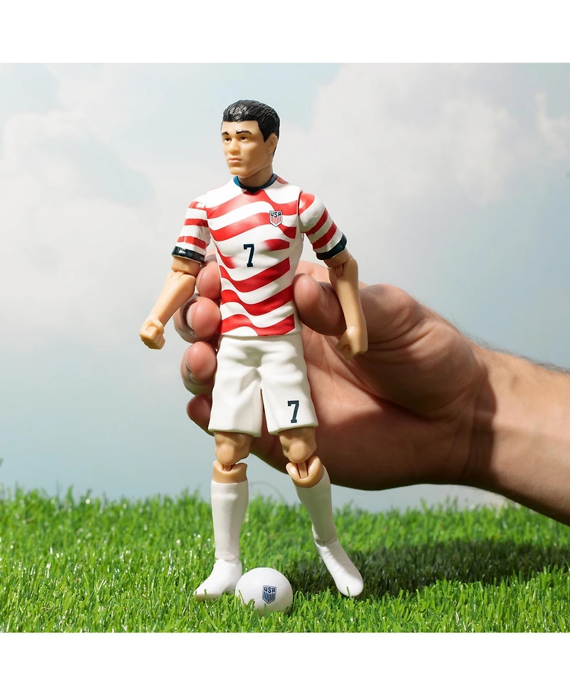 Banbo Toys Sockers 2026 Usmnt Gio Reyna 8" Collectible Soccer Action Figure