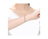 GiGiGirl Classic Vibrant Cz Tennis Bracelet